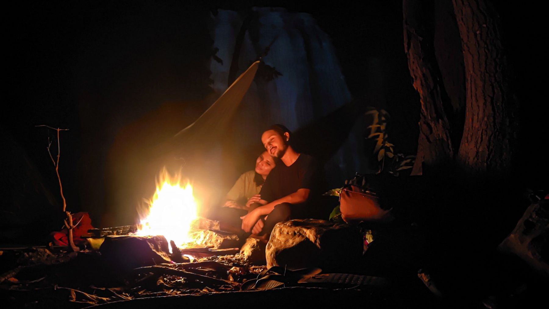 Night by the fire
